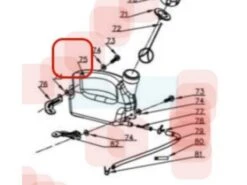 Réservoir Pour Moteur Y80V (chinois) (TY18D0000000)