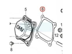 Joint De Cache Culbuteur Pour Moteur Loncin / Rato (0001180002)