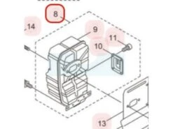Pot D'échappement Pour Souffleur Maruyama (278384)