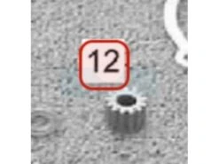 Pignon De Boîte (hydro) Pour Tondeuse Kaaz (78004297)