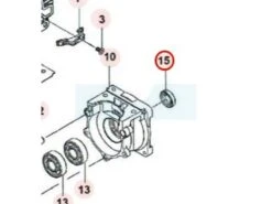 Joint Spi De Vilebrequin Pour Moteur Kawasaki (920492267)