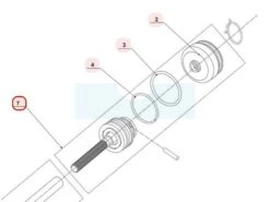Cardan Mâle Pour Tondeuse Weibang (Y26ZCDB01)